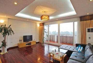 Nice aparment for rent in Truc Bach area, balcony, lake view